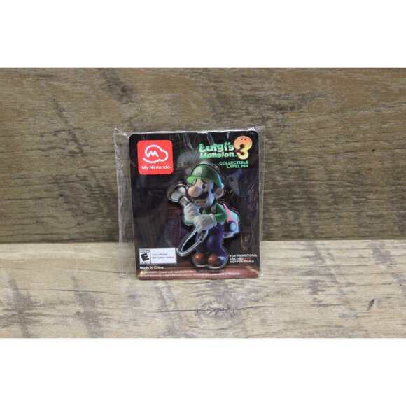 PAX West 2019 Exclusive‎ Luigi's Mansion 3 collectible lapel pin Nintendo - Picture 1 of 10